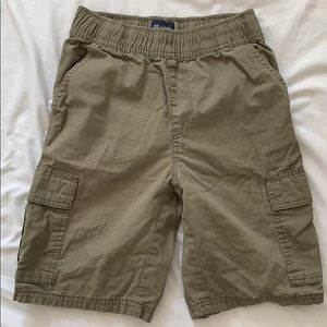 Children’s Place Army Green Cargo Shorts, Size 10